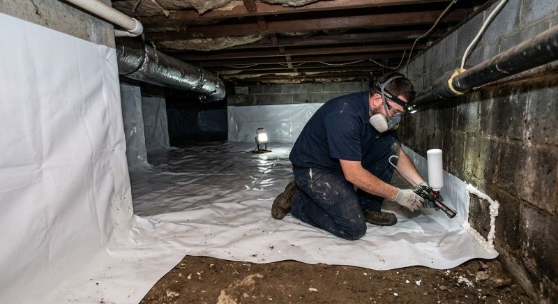 Crawlspace Waterproofing in Sarasota, FL