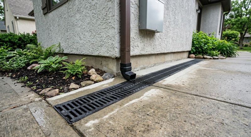 Curtain Drain Installation in Tuscaloosa, AL