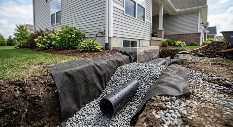 Drain Tile Installation in Tuscaloosa, AL