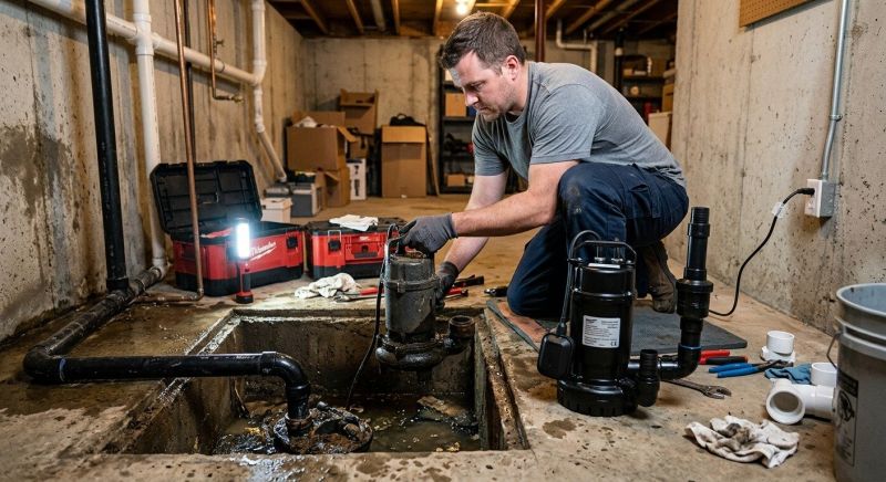 Ejector Pump Installation in Huntsville, AL