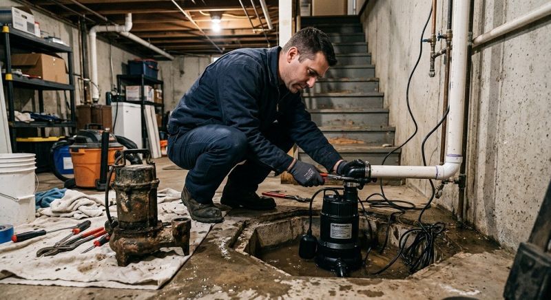 Ejector Pump Installation in Framingham, MA