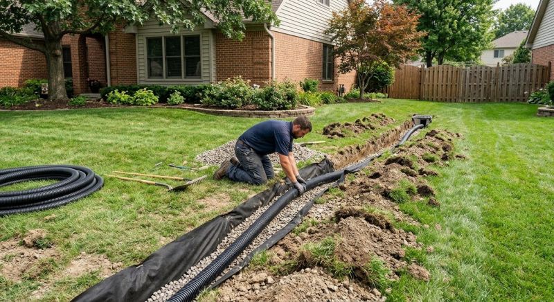 House Drainage Installation in Birmingham, AL